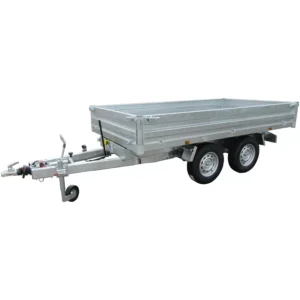 Benne électrique et manuelle 39612 PE Lider – Remorque tri-benne