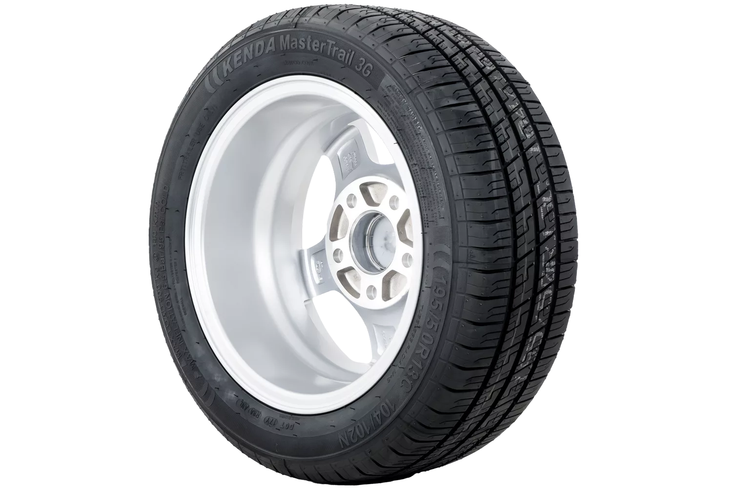 Roue renforcée pour remorque KENDA 195/50 R13C 104/102N JANTE ALU STARCO 6Jx13″H2 5×112 ET:30 – Image 4