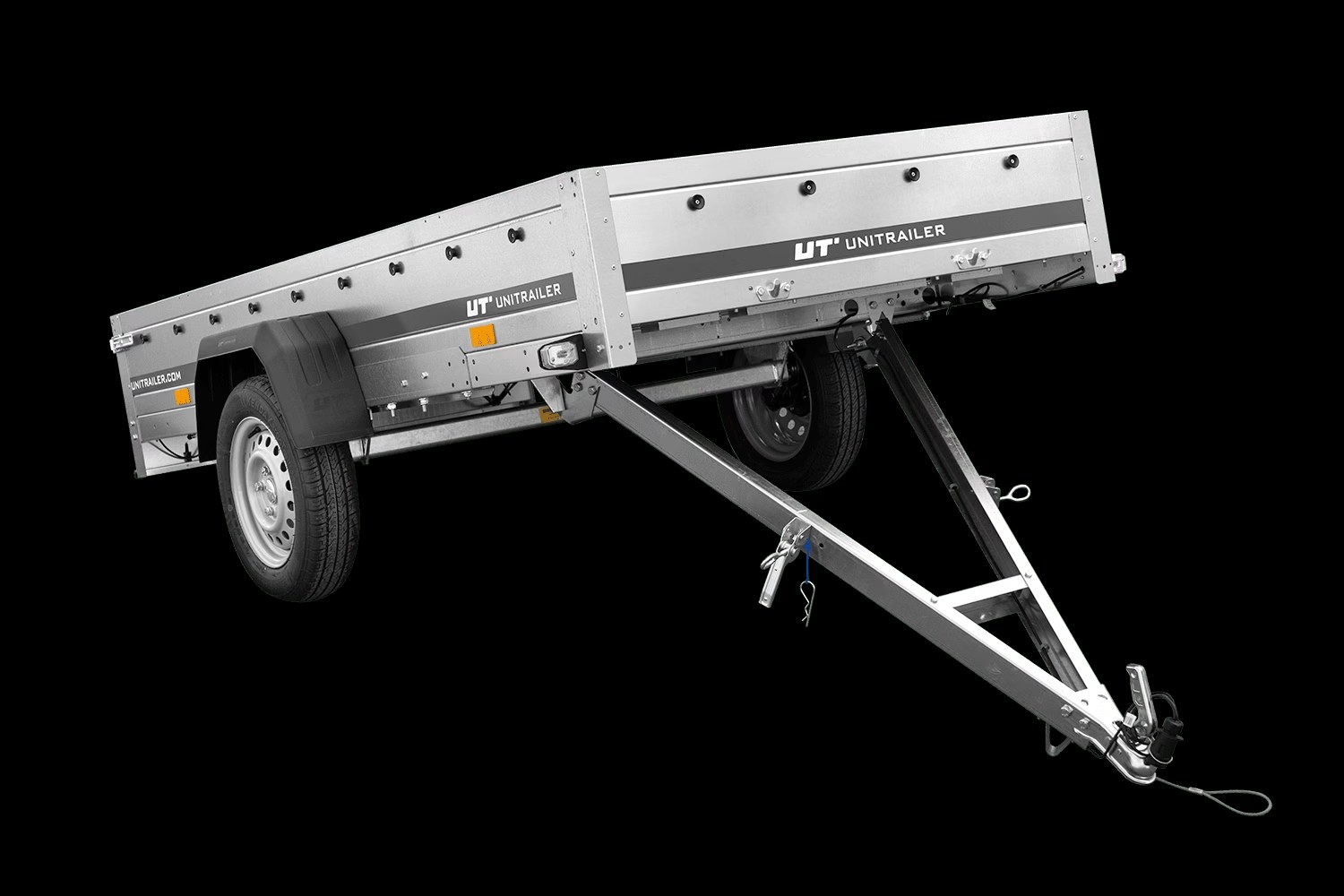 Remorque pour auto 230 x 125 cm Garden Trailer 230 KIPP