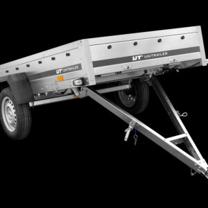 Remorque pour auto 230 x 125 cm Garden Trailer 230 KIPP