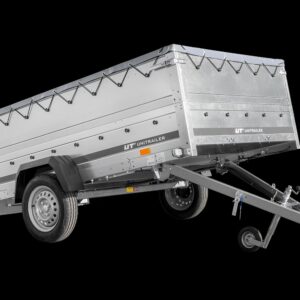 Remorque voiture 264×150 UNITRAILER GARDEN 265 KIPP avec ridelles BIS, cadre H