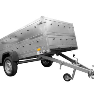 Unitrailer Remorque de Jardin 264 KIPP (Neuf) avec Roue Jockey et Planches Bis